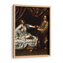 José y la esposa de Potifar - Artemisia Gentileschi | Cuadro decorativo de Canvas Lab