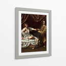 José y la esposa de Potifar - Artemisia Gentileschi | Cuadro decorativo de Canvas Lab