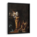 Judit y su doncella con la cabeza de Holofernes (1645-1650) - Artemisia Gentileschi | Cuadro decorativo de Canvas Lab