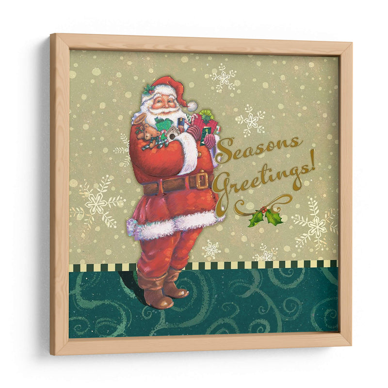 Classic Santa I - Viv Eisner | Cuadro decorativo de Canvas Lab