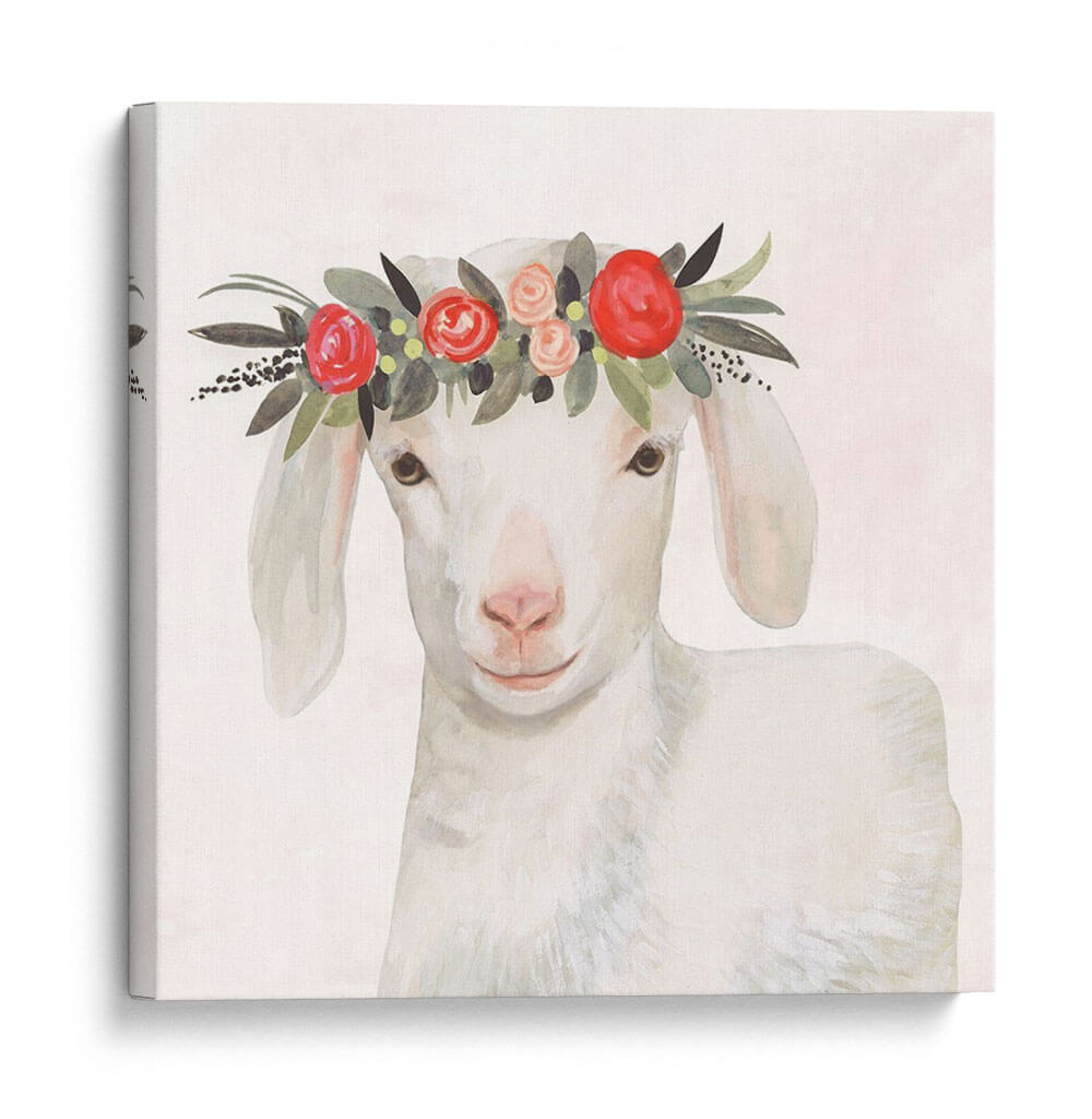 Garden Goat Iv - Victoria Borges | Cuadro decorativo de Canvas Lab