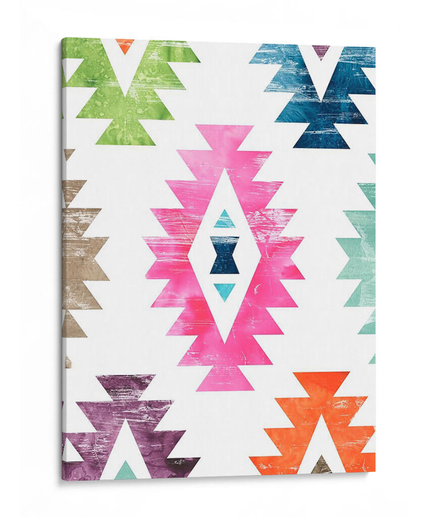 Aztec Brights I - June Erica Vess | Cuadro decorativo de Canvas Lab