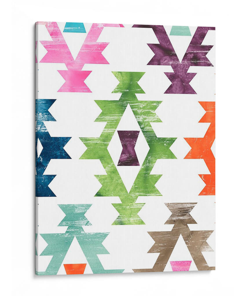 Aztec Brights Ii - June Erica Vess | Cuadro decorativo de Canvas Lab