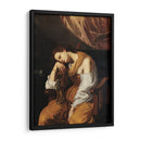 María Magdalena como la Melancolía - Artemisia Gentileschi | Cuadro decorativo de Canvas Lab