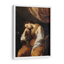 María Magdalena como la Melancolía - Artemisia Gentileschi | Cuadro decorativo de Canvas Lab