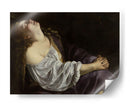 María Magdalena en éxtasis - Artemisia Gentileschi | Cuadro decorativo de Canvas Lab