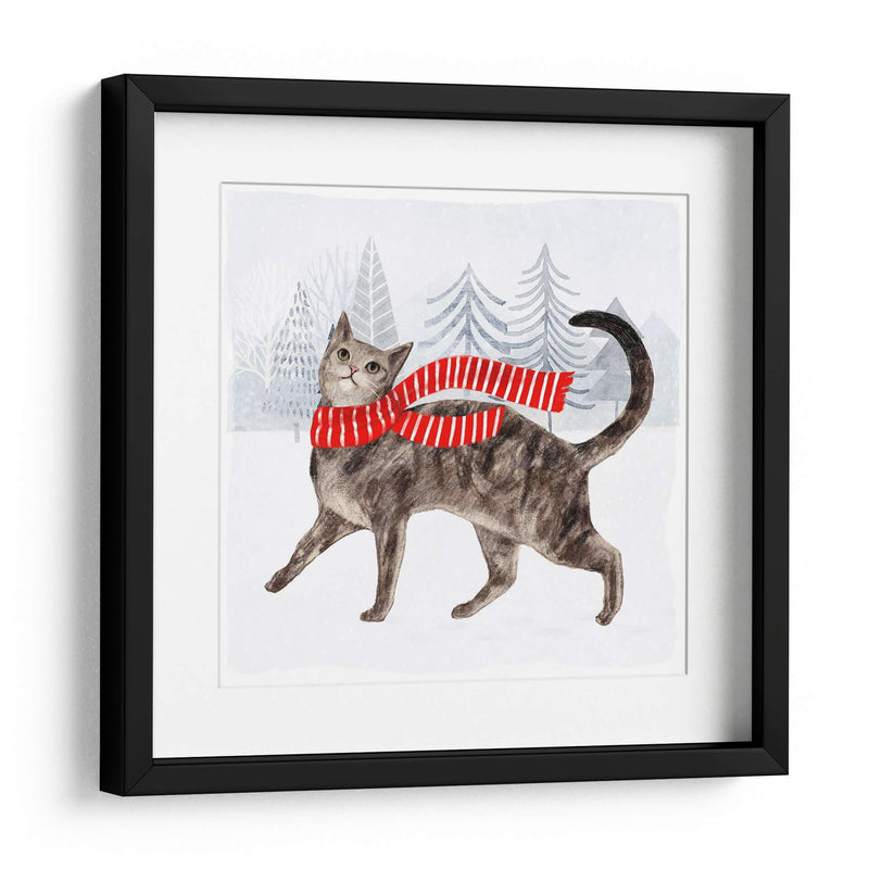 Gatos Y Perros De Navidad I - Victoria Borges | Cuadro decorativo de Canvas Lab