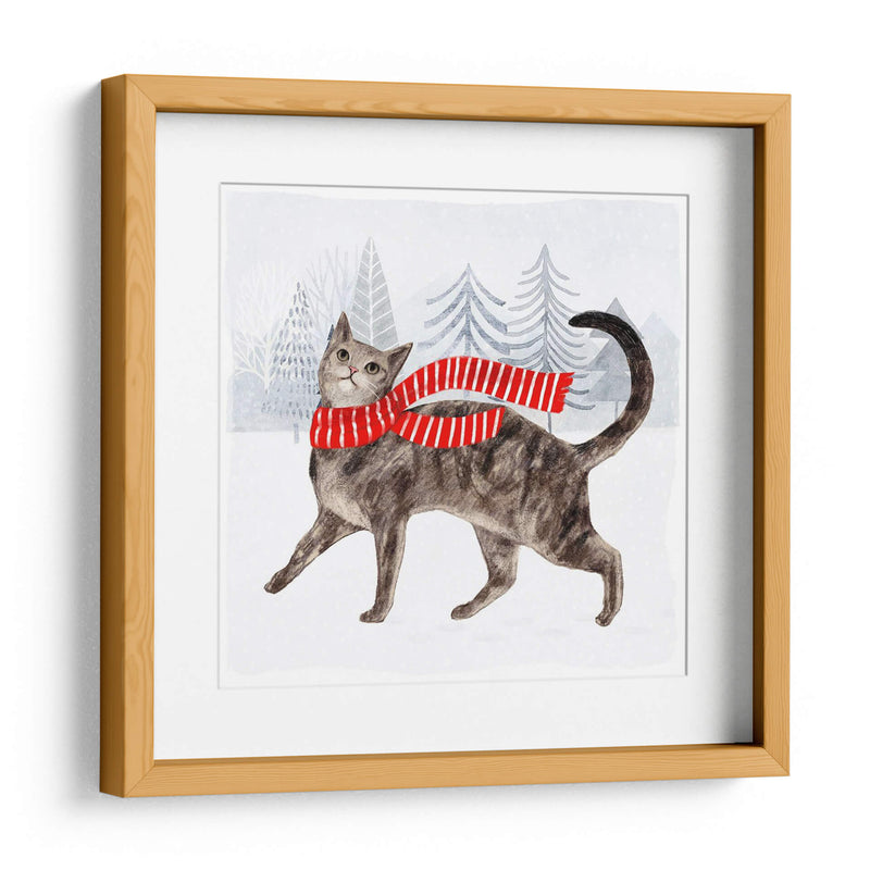 Gatos Y Perros De Navidad I - Victoria Borges | Cuadro decorativo de Canvas Lab