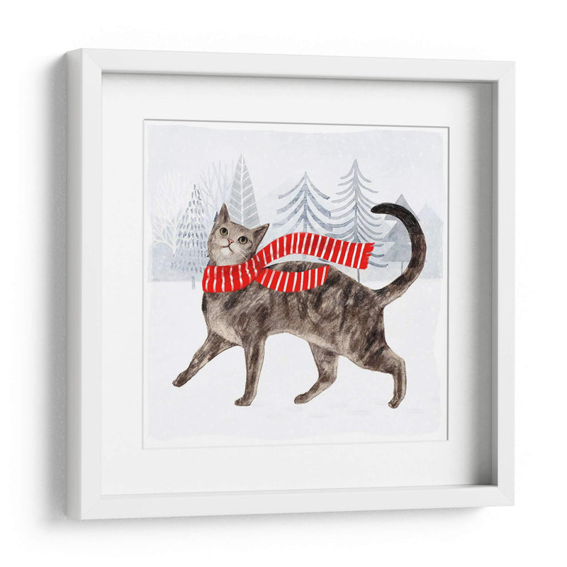 Gatos Y Perros De Navidad I - Victoria Borges | Cuadro decorativo de Canvas Lab