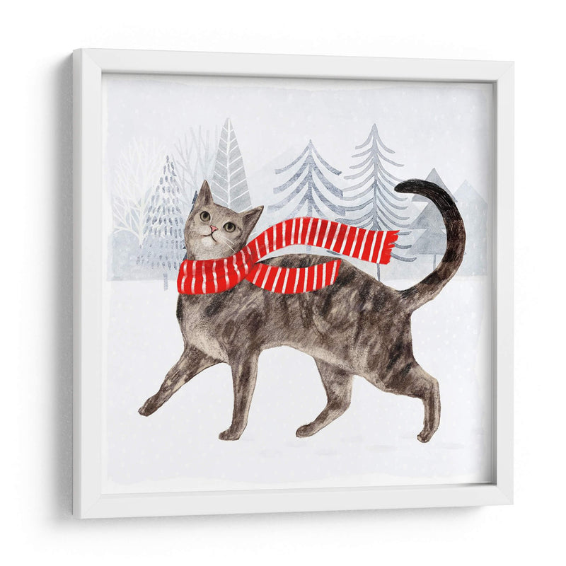 Gatos Y Perros De Navidad I - Victoria Borges | Cuadro decorativo de Canvas Lab