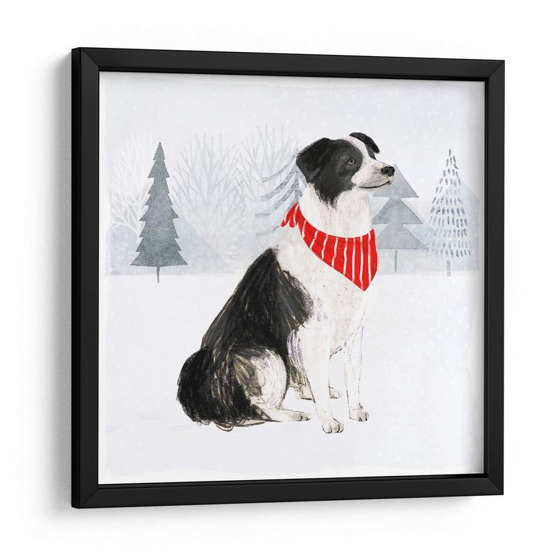 Gatos Y Perros De Navidad Ii - Victoria Borges | Cuadro decorativo de Canvas Lab