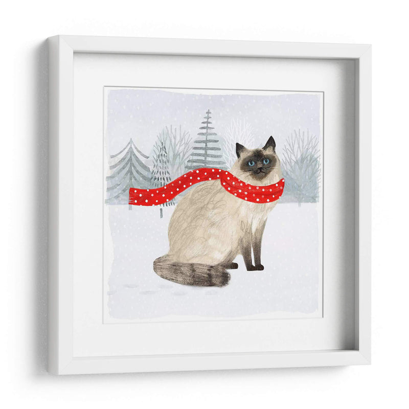 Gatos Y Perros De Navidad Iii - Victoria Borges | Cuadro decorativo de Canvas Lab