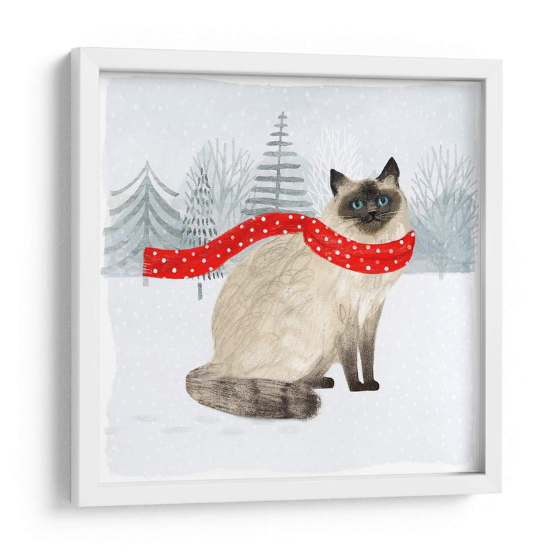 Gatos Y Perros De Navidad Iii - Victoria Borges | Cuadro decorativo de Canvas Lab