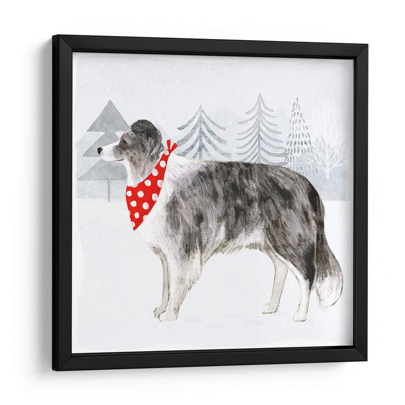 Gatos Y Perros De Navidad Iv - Victoria Borges | Cuadro decorativo de Canvas Lab