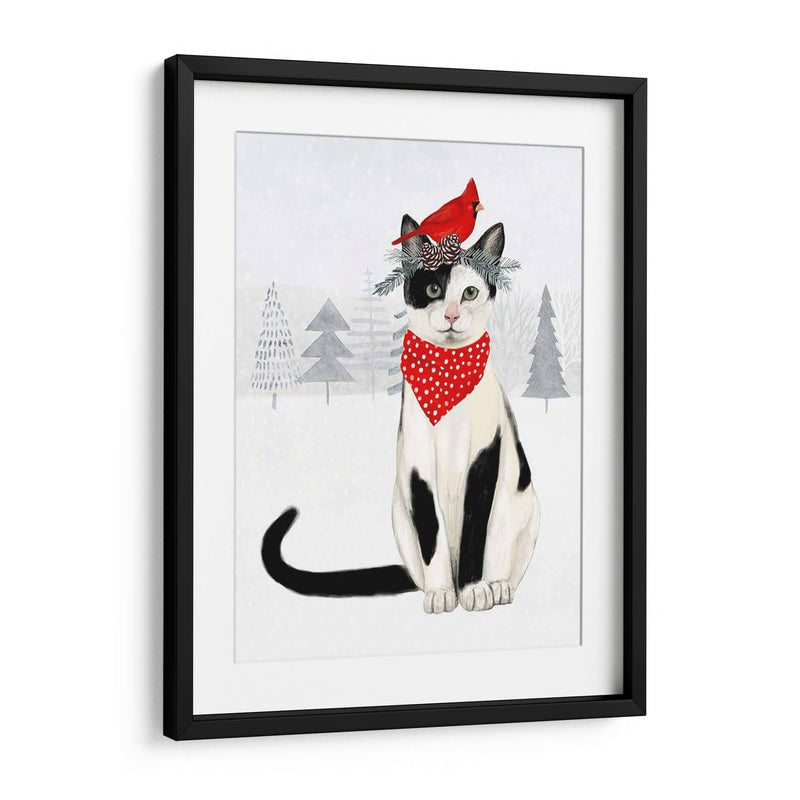 Gatos Y Perros De Navidad Vi - Victoria Borges | Cuadro decorativo de Canvas Lab