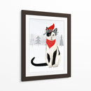 Gatos Y Perros De Navidad Vi - Victoria Borges | Cuadro decorativo de Canvas Lab