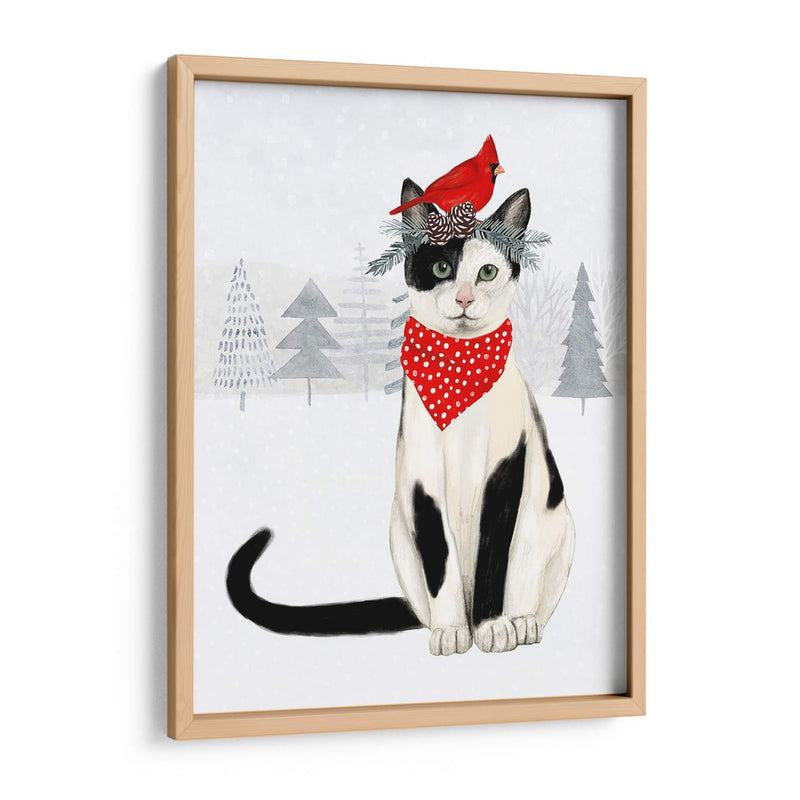 Gatos Y Perros De Navidad Vi - Victoria Borges | Cuadro decorativo de Canvas Lab