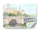 Estudio De Puente Francés Iv - Ethan Harper | Cuadro decorativo de Canvas Lab