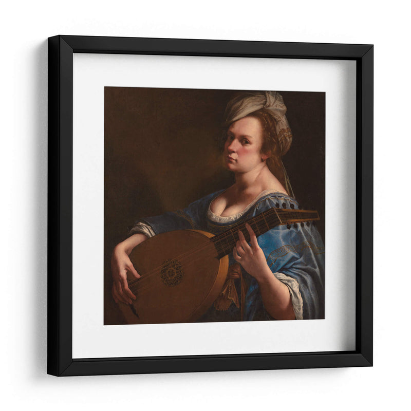 Autorretrato como laudista - Artemisia Gentileschi | Cuadro decorativo de Canvas Lab