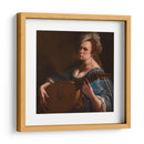 Autorretrato como laudista - Artemisia Gentileschi | Cuadro decorativo de Canvas Lab