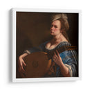 Autorretrato como laudista - Artemisia Gentileschi | Cuadro decorativo de Canvas Lab
