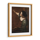 Autorretrato como alegoría de la pintura - Artemisia Gentileschi | Cuadro decorativo de Canvas Lab
