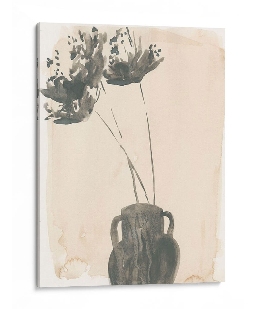 Jarrón De Jardín Gris Ii - Jennifer Paxton Parker | Cuadro decorativo de Canvas Lab