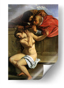 Susana y los viejos (Pommersfelden) - Artemisia Gentileschi | Cuadro decorativo de Canvas Lab