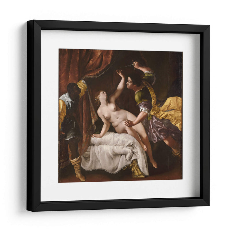Tarquinio y Lucrecia - Artemisia Gentileschi | Cuadro decorativo de Canvas Lab