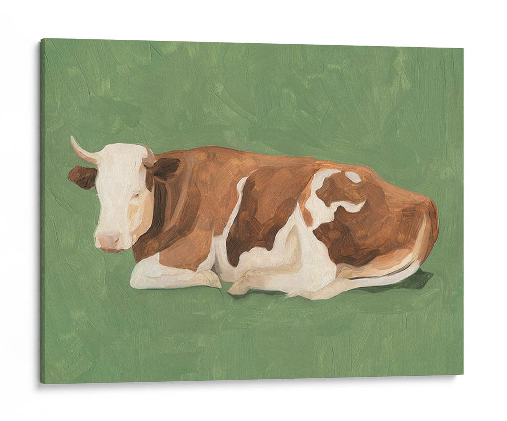 ¿Qué Tan Ahora La Vaca Marrón - Emma Scarvey | Cuadro decorativo de Canvas Lab