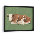 ¿Qué Tan Ahora La Vaca Marrón - Emma Scarvey | Cuadro decorativo de Canvas Lab