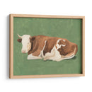¿Qué Tan Ahora La Vaca Marrón - Emma Scarvey | Cuadro decorativo de Canvas Lab