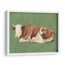 ¿Qué Tan Ahora La Vaca Marrón - Emma Scarvey | Cuadro decorativo de Canvas Lab