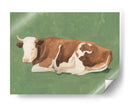 ¿Qué Tan Ahora La Vaca Marrón - Emma Scarvey | Cuadro decorativo de Canvas Lab