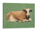 ¿Qué Tan Ahora La Vaca Marrón Ii - Emma Scarvey | Cuadro decorativo de Canvas Lab