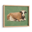 ¿Qué Tan Ahora La Vaca Marrón Ii - Emma Scarvey | Cuadro decorativo de Canvas Lab
