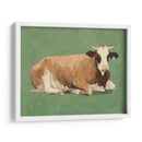 ¿Qué Tan Ahora La Vaca Marrón Ii - Emma Scarvey | Cuadro decorativo de Canvas Lab