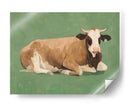 ¿Qué Tan Ahora La Vaca Marrón Ii - Emma Scarvey | Cuadro decorativo de Canvas Lab