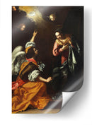 La anunciación - Artemisia Gentileschi | Cuadro decorativo de Canvas Lab