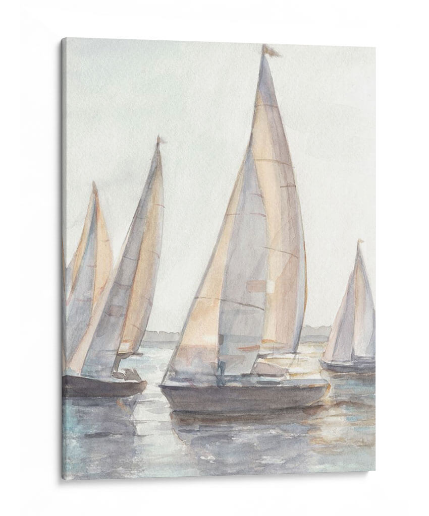 Plein Air Sailboats I - Ethan Harper | Cuadro decorativo de Canvas Lab