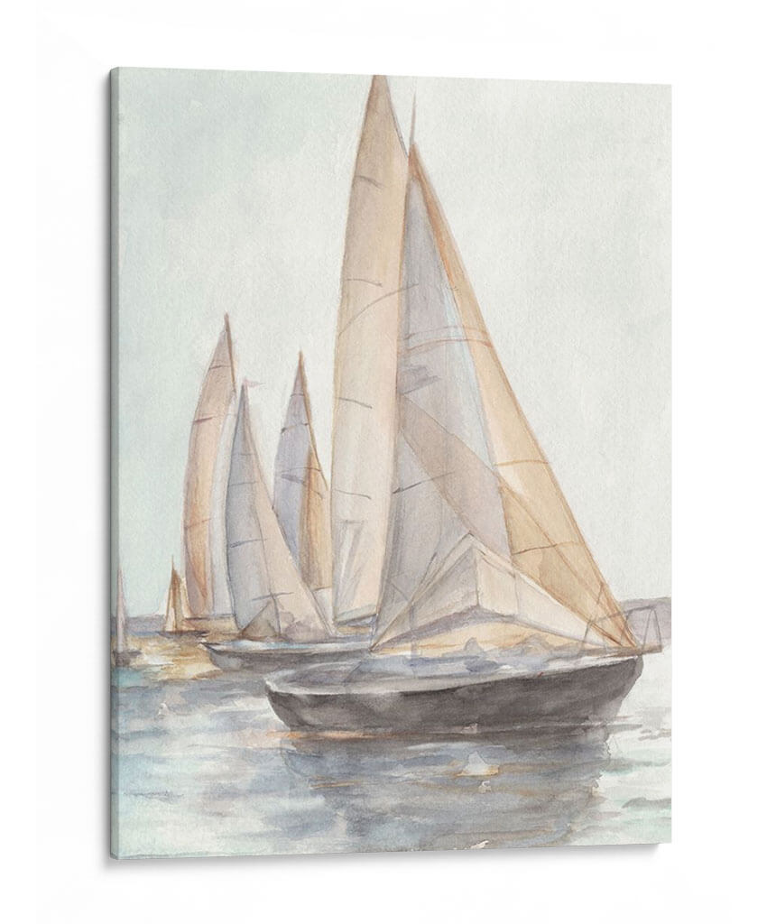 Plein Air Sailboats Ii - Ethan Harper | Cuadro decorativo de Canvas Lab