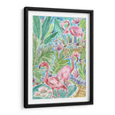 Flamingo Paradise I - Melissa Wang | Cuadro decorativo de Canvas Lab