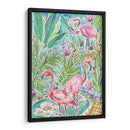 Flamingo Paradise I - Melissa Wang | Cuadro decorativo de Canvas Lab