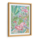 Flamingo Paradise I - Melissa Wang | Cuadro decorativo de Canvas Lab