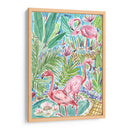 Flamingo Paradise I - Melissa Wang | Cuadro decorativo de Canvas Lab