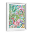 Flamingo Paradise I - Melissa Wang | Cuadro decorativo de Canvas Lab