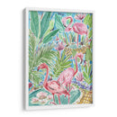 Flamingo Paradise I - Melissa Wang | Cuadro decorativo de Canvas Lab