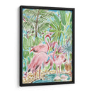 Flamingo Paradise Ii - Melissa Wang | Cuadro decorativo de Canvas Lab