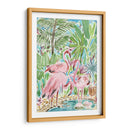 Flamingo Paradise Ii - Melissa Wang | Cuadro decorativo de Canvas Lab