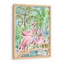 Flamingo Paradise Ii - Melissa Wang | Cuadro decorativo de Canvas Lab